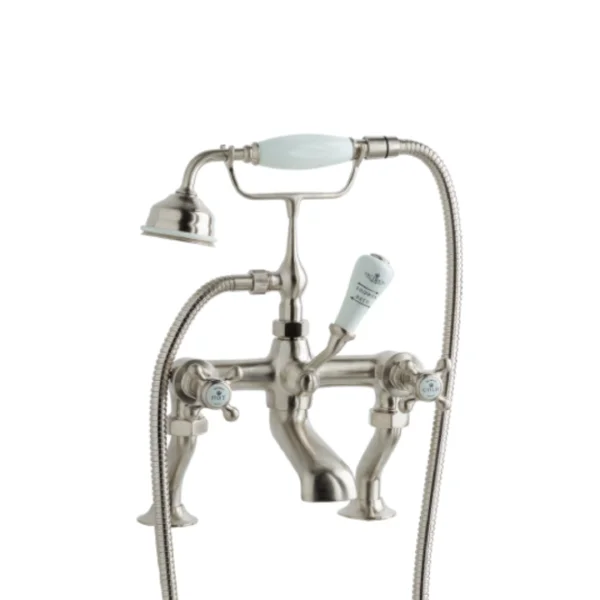 Bc Designs Victrion Crosshead Deck Mounted Bsm Brushed Nickel