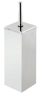 Eastbrook Rimini Metal Brush Holder Chrome