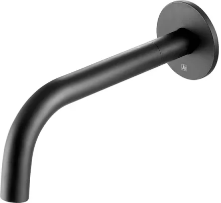 Just Taps Vos Basin/Bath Spout 250mm Matt Black
