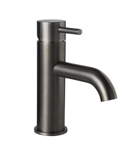 Just Taps Vos Single Lever Basin Mixer Brushed Black