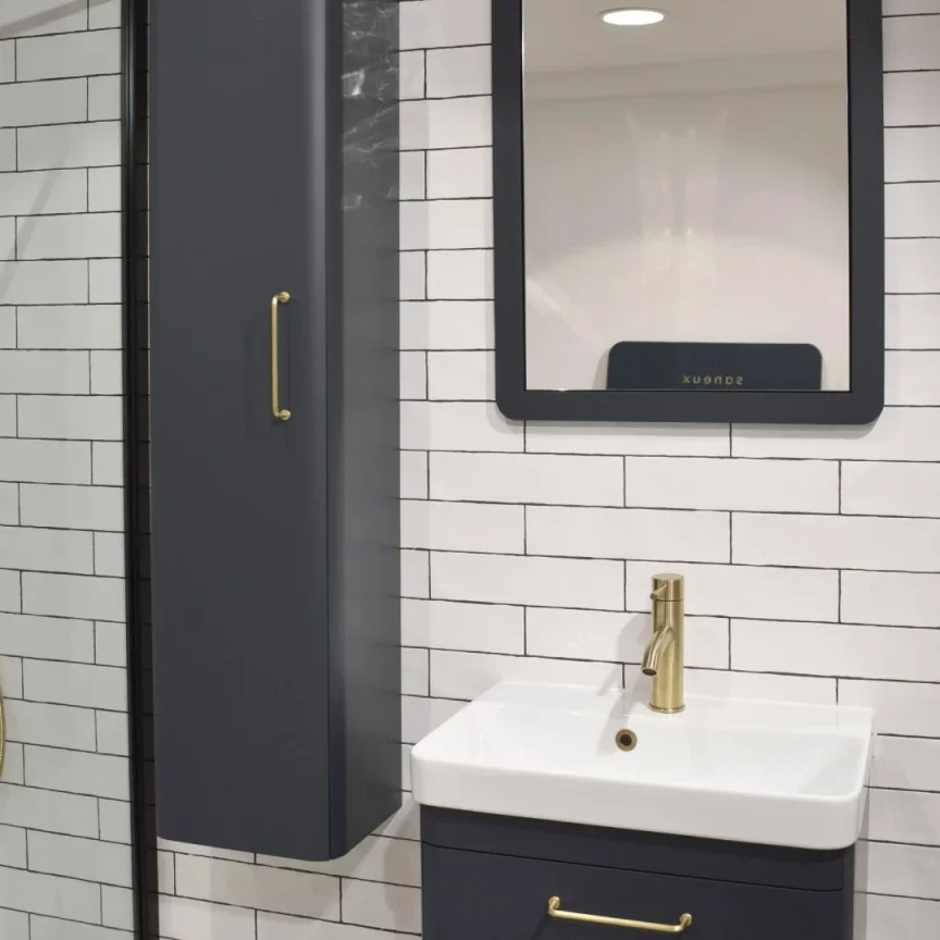 Saneux Hyde 50x46cm Washbasin 1th detail view - Image 2