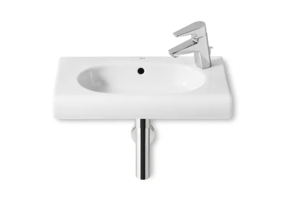 Roca Meridian-n Compact Wall Hung Basin 550 X 320mm 1 Right-hand Taphole