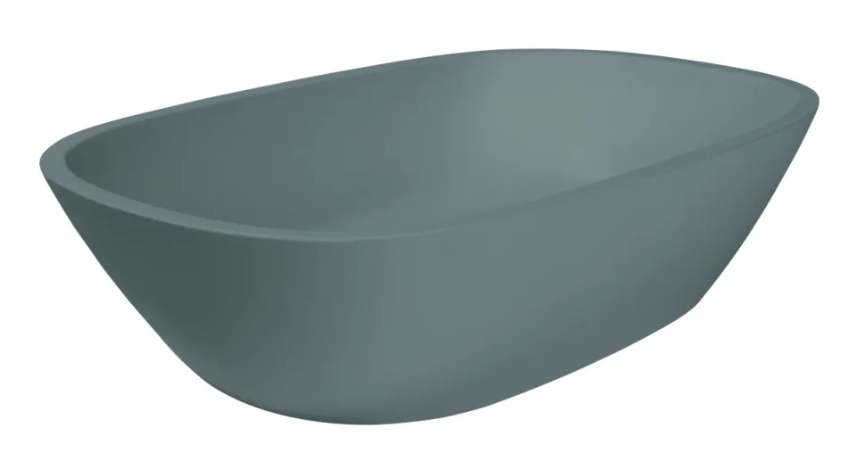 Bc Designs Vive Basin 530 X 360 Industrial Grey detail view - Image 1