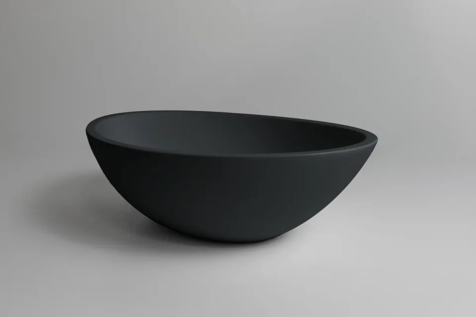 Bc Designs Tasse/gio Basin 575 X 145 Gunmetal detail view - Image 2
