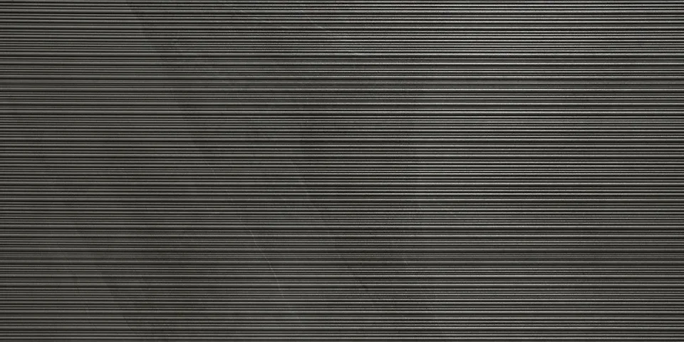 European Tiles Slate Stone ASH RIBBED 120 X 60 Rectified Matte Tile detail view - Image 2