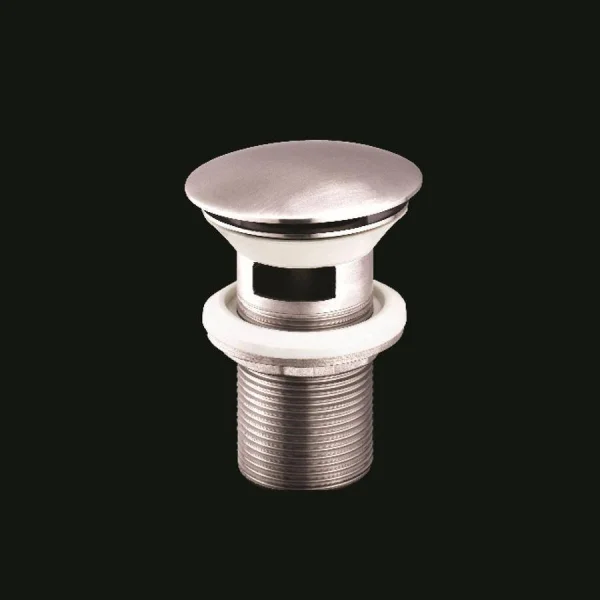 Just Taps Inox Basin Waste Click-Clack Slotted