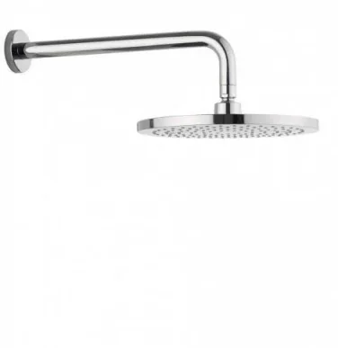 Crosswater Central Fixed Head 250mm Chrome detail view - Image 2