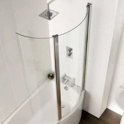 Eastbrook Revised Beaufort Screen Type 2-1 Folding Door Rh Chrome Profiles