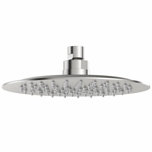 Just Taps Nox Glide Extra Slim Round Overhead Shower 300mm