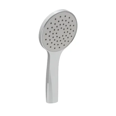 Vado Atmosphere 110mm Round Air-injected Single-function Rub-clean Shower Handset Chrome