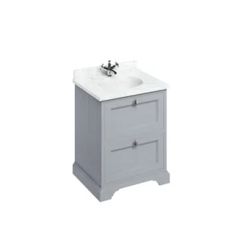 Burlingtonlight Grey 600 Freestanding B
