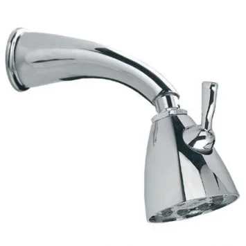 Lefroy Brooks Classic Shower Arm & Brunswick 8 Jet Showerhead - Chrome