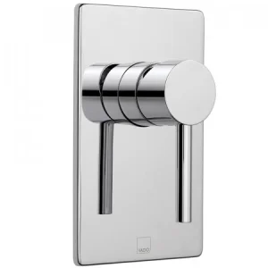 Vado Zoo 1 Outlet Single Lever Concealed Manual Valve Rectangular Backplate Chrome