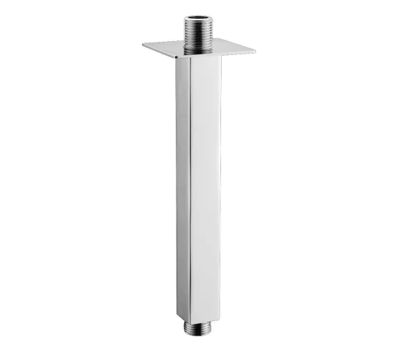 Just Taps Square Ceiling Shower Arm 200mm Chrome