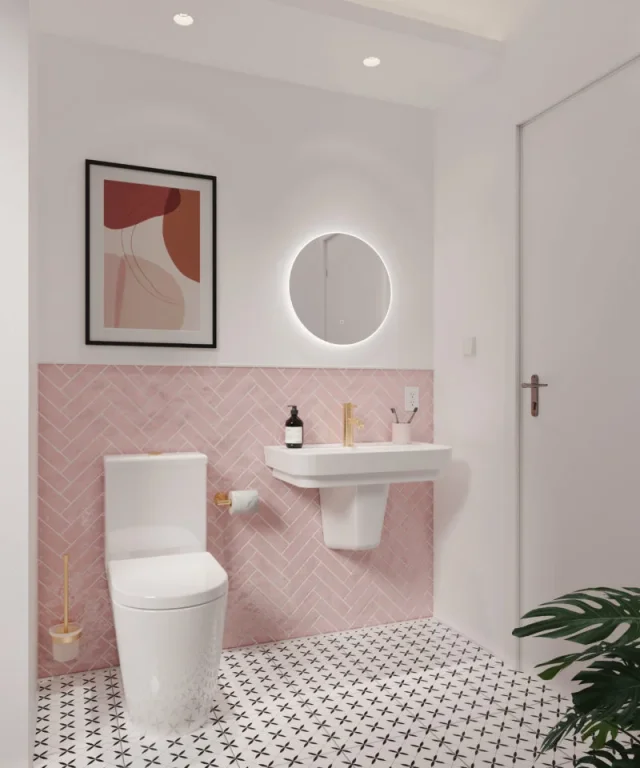 Saneux Oska 40cm Electric Mirror V2 detail view - Image 6