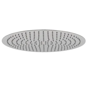 Vado Aquablade Single Function Easy Clean Slim Line Round Shower Head, 400mm (16") Chrome
