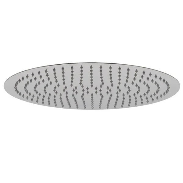 Vado Aquablade Single Function Easy Clean Slim Line Round Shower Head, 400mm (16") Chrome product image - Image 1