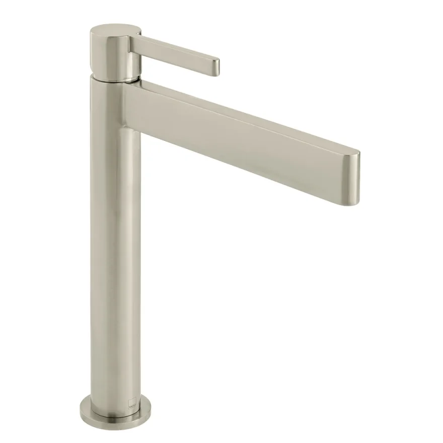 Vado Individual Edit Extended Mono Basin Mixer Brushed Nickel product image - Image 1