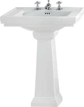 Imperial Astoria Deco Large Basin 1t 640 White detail view - Image 2
