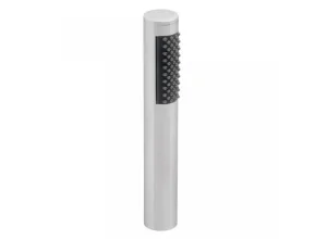 Vado Zoo Capsule Single Function Shower Handset With Flexible Chrome Plated Brass Hose And Concealed Box To Eliminate Water Ingress Chrome