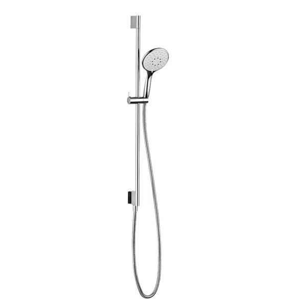 Crosswater Svelte Shower Rail Integrated Wall Outlet Chrome