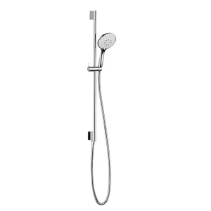 Crosswater Svelte Shower Rail Integrated Wall Outlet Chrome