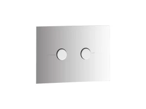 Just Taps Metal Pneumatic Flush Plate Chrome