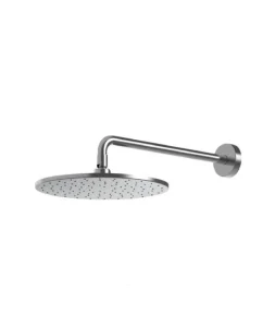 TOTO Overhead Shower 300mm Round Aerial Pulse Rainhead With Wall Arm Chrome