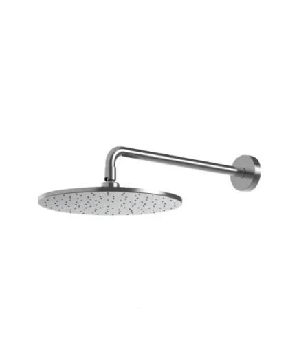 TOTO Overhead Shower 300mm Round Aerial Pulse Rainhead With Wall Arm Chrome product image - Image 1