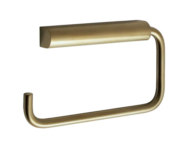 Just Taps Vos Toilet Roll Holder Brushed Brass