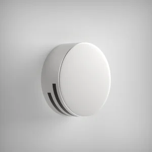 Ava Extended Round Bath Overflow Filler - Brushed Stainless Steel