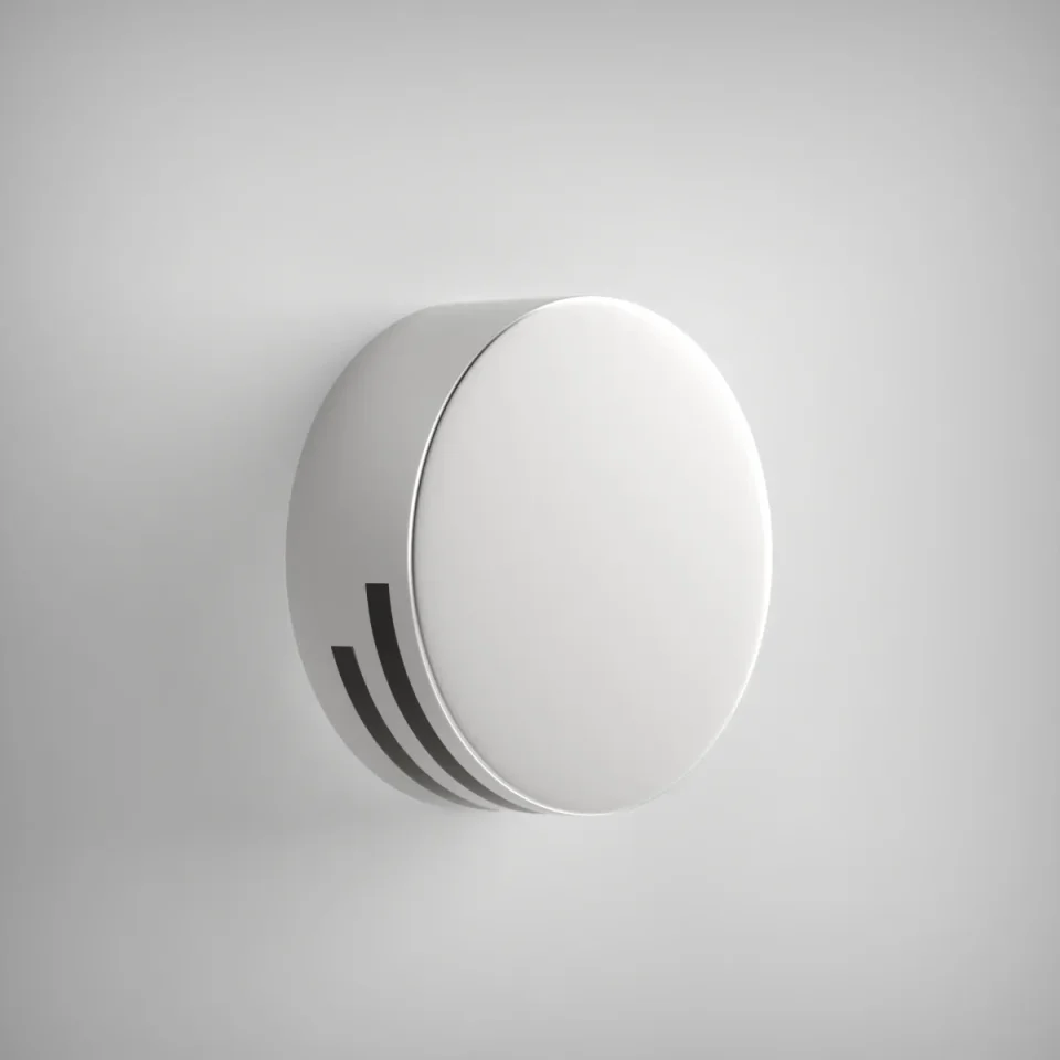 Ava Extended Round Bath Overflow Filler - Brushed Stainless Steel product image - Image 1