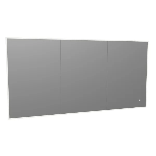 Faeber Edge 1500 Led 3 Door Illuminated Mirror Cabinet (recess Compatible)