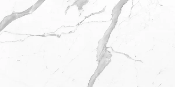 European Tiles Marmo STATUARIO LUX 120 X 60 Rectified Matte Tile STOCK