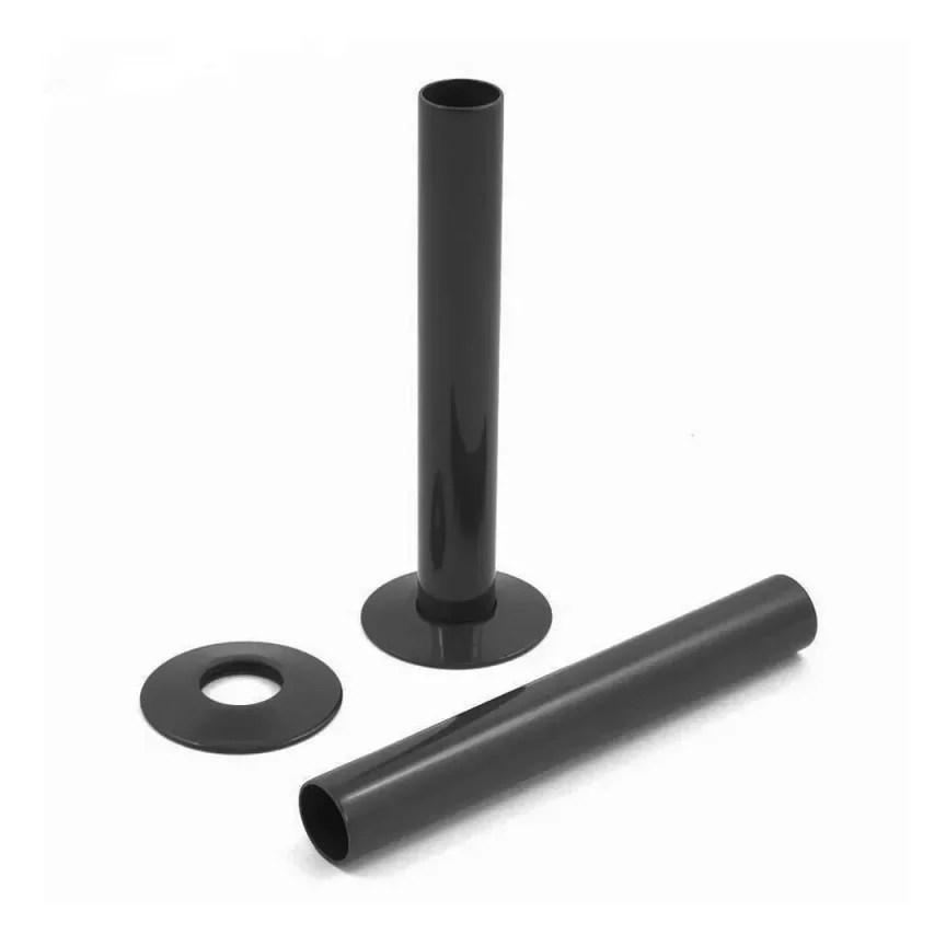 Ava Pipe Shroud 130mm Sleeve Set 18mm Diameter Black product image - Image 1