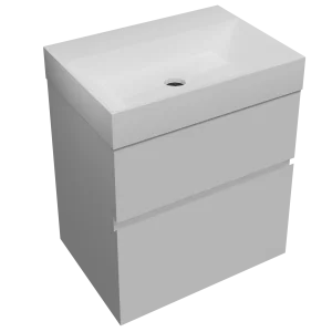 Faeber Venice 500mm Basin Unit Matt White