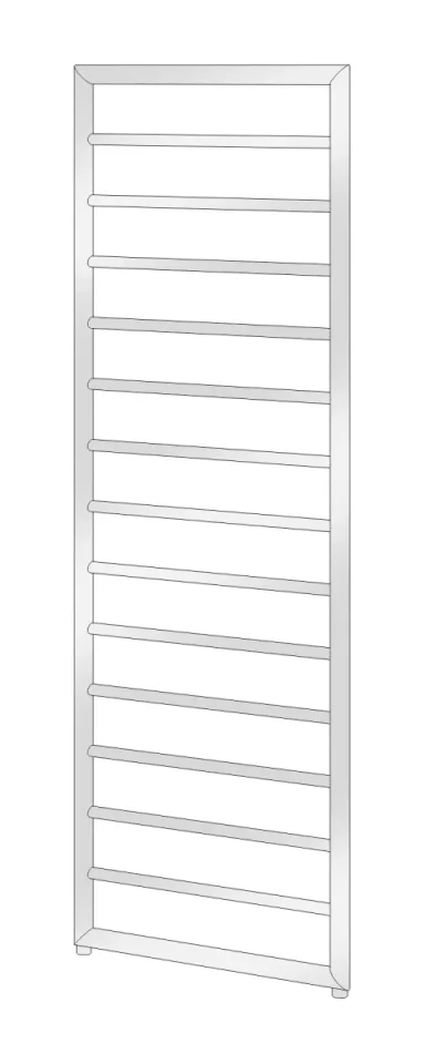 Ava Frame 1500x500mm Towel Rail Polished Stainless Steel product image - Image 1