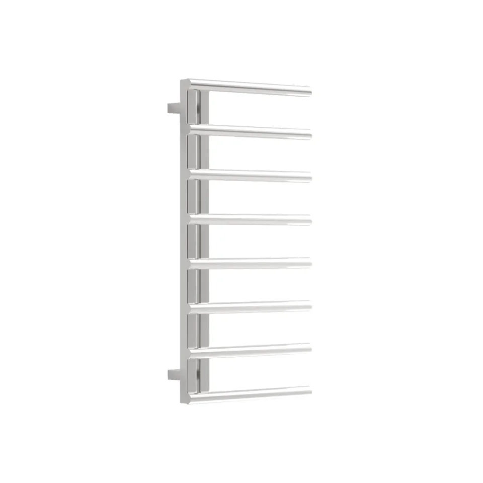 AVA Purity 1000 x 500mm Polished Stainless Steel Towel Rail detail view - Image 4