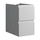 Faeber Mode 30 Side Unit 2 Drawer Unit Matt White