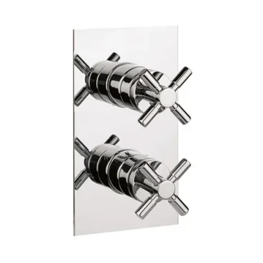 Crosswater Totti 2 Handle Trimset for Shower Mixer Valve WLBP1000RC+ or WLBP2500RC+ Chrome