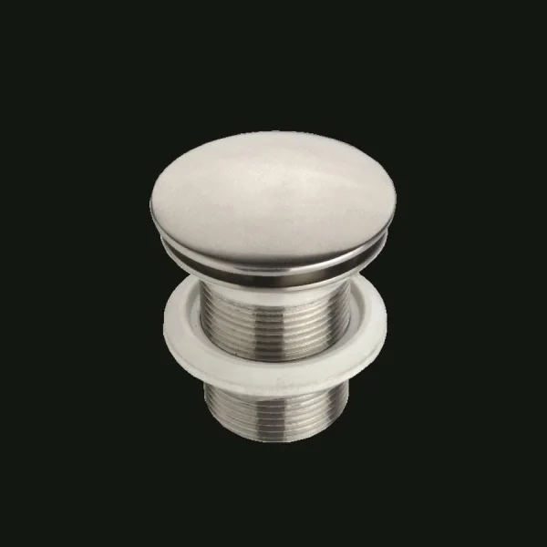 Just Taps Inox Free Flow Basin Waste Slotted