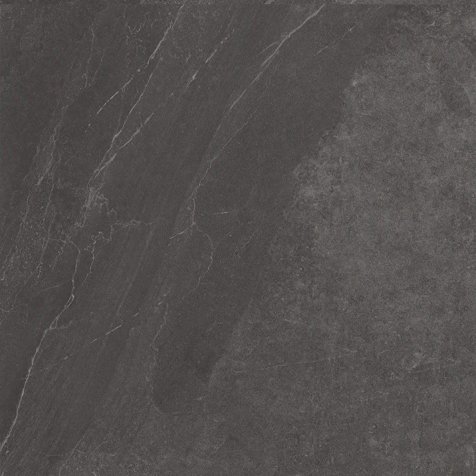 European Tiles Slate Stone ASH 60 X 60 Rectified Matte Tile detail view - Image 8