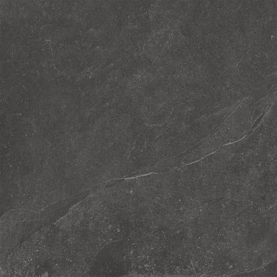 European Tiles Slate Stone ASH 60 X 60 Rectified Matte Tile detail view - Image 9