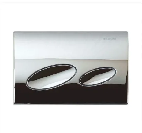 Geberit Kappa20 Flush Plate For Dual Flush - Gloss Chrome detail view - Image 2