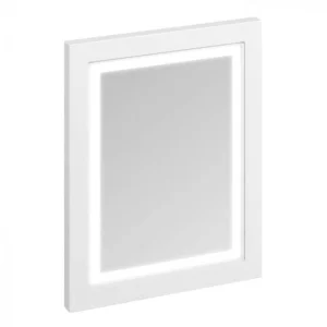Burlington 600 Led Mirror - Matt White