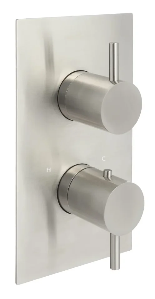Just Taps Nox Thermostatic Concealed 3 Outlet Shower Valve product image - Image 1
