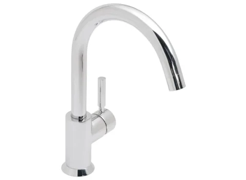 Vado Origins Mono Kitchen Mixer Single Lever Deck Mounted With Swivel Spout Chrome detail view - Image 2