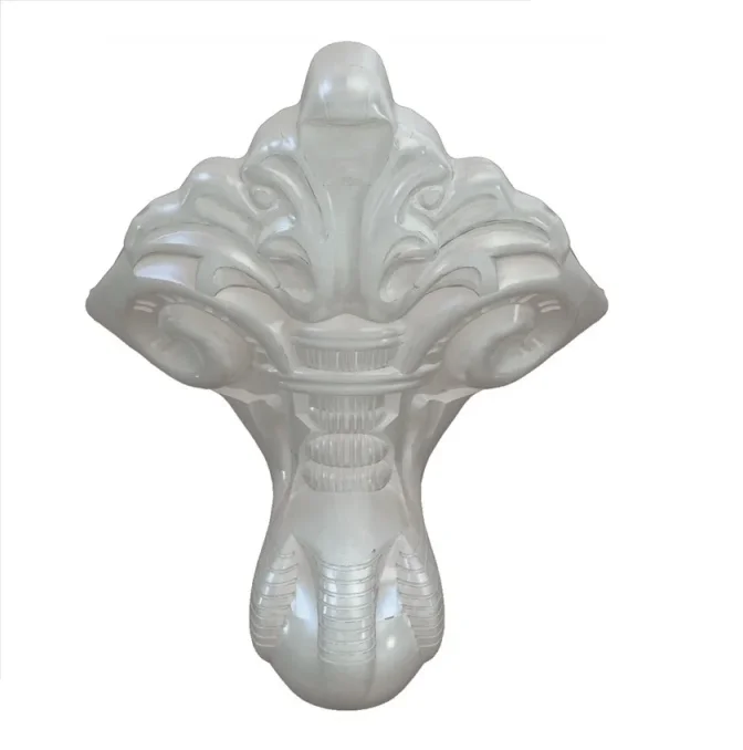 Burlington Aluminium Traditional Bath Leg Set Matt White product image - Image 1