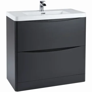Scudo Bella 900 Floor Cabinet Graphite Grey