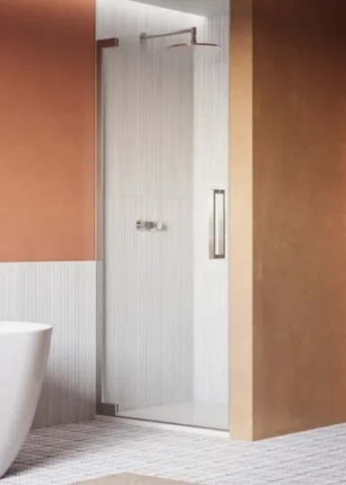 Crosswater Asura 8mm Hinged Door 900 Polished Stainless product image - Image 1